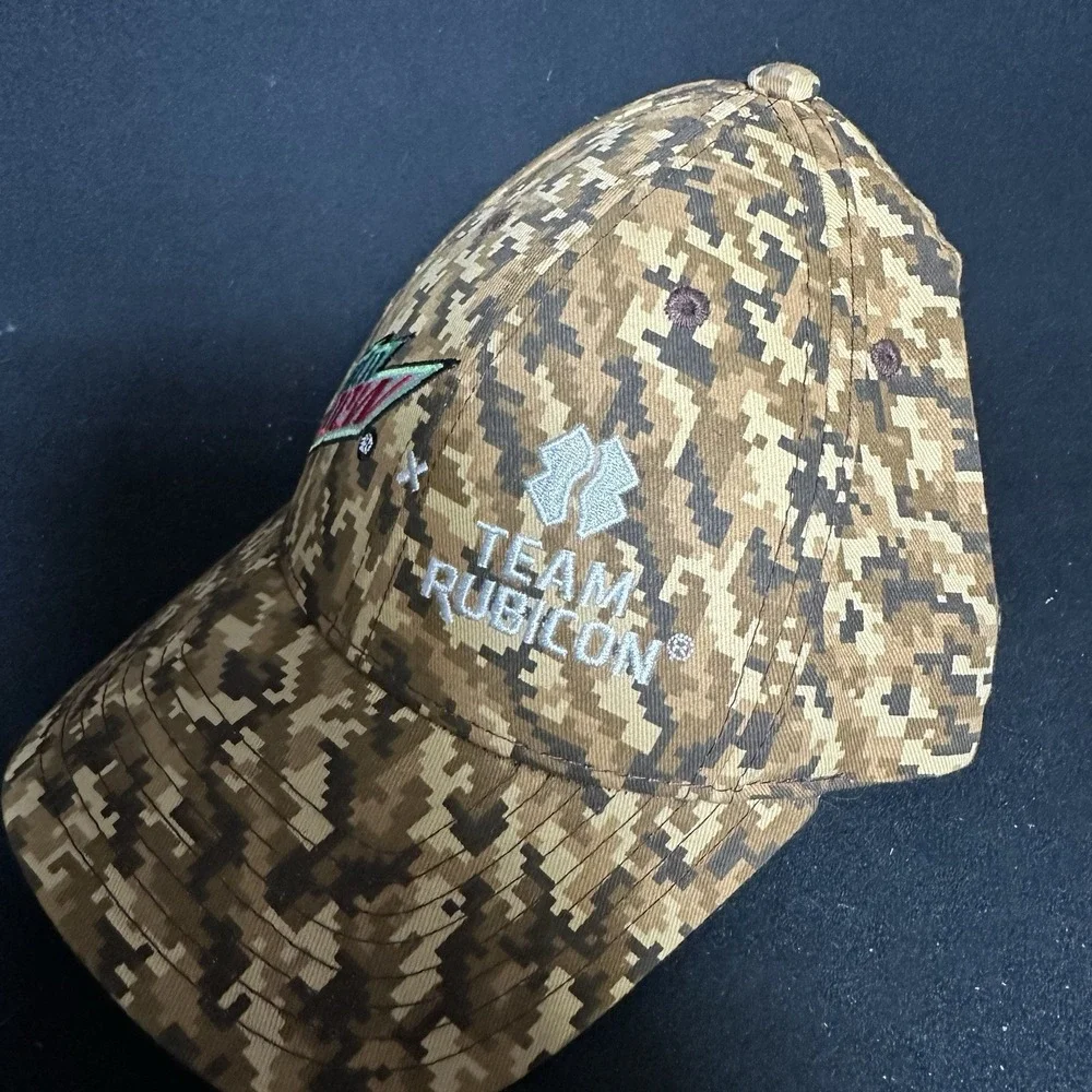 Mountain Dew X Team Rubicon Camouflage Acme Hat Baseball Cap Limited Edition